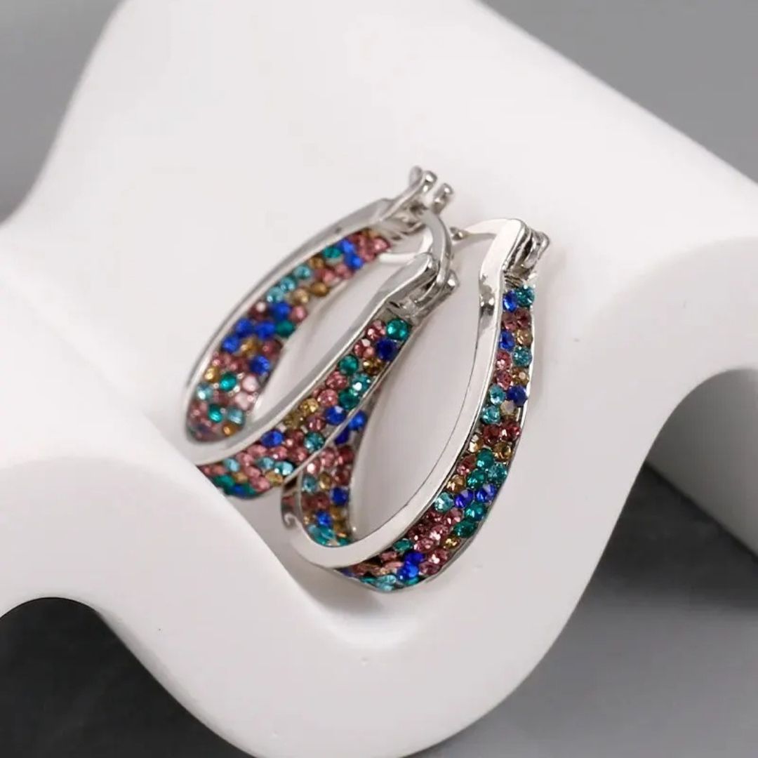 Pendientes Elegancia Real - Plata 925