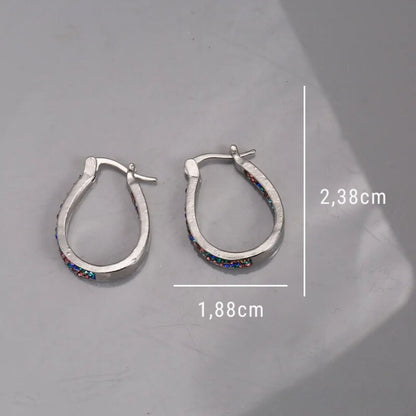 Pendientes Elegancia Real - Plata 925